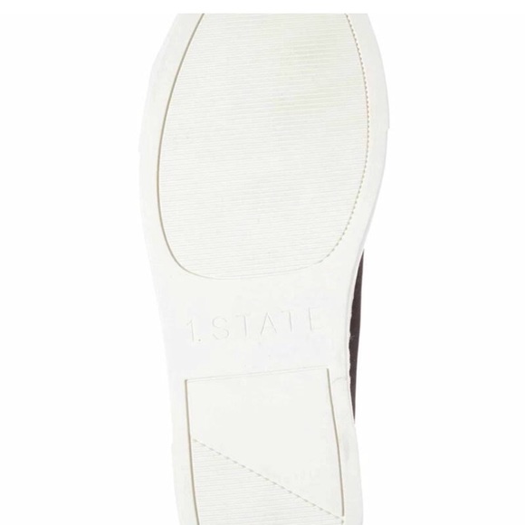 1 State Leather Laser Perforated Sneakers - Picture 3 of 5